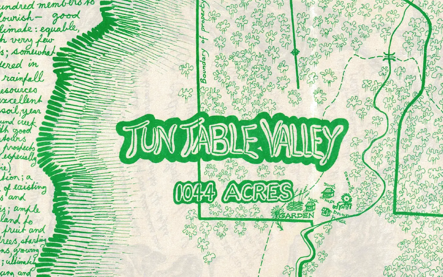 Tuntable Valley Map